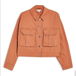 Topshop Avril Denim Shacket